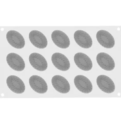 Silikomart Siliconen Bakvorm Pleincoeur Ovaal (15) 53x36mm