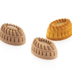 Silikomart Siliconen Bakvorm Pleincoeur Ovaal (15) 53x36mm