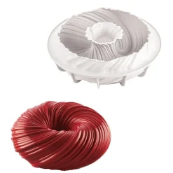 Silikomart Siliconen Bakvorm Intreccio Ø180x60(h)mm