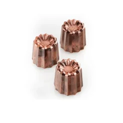 Silikomart Siliconen Bakvorm Bordelais (15x) Ø4,5x4,5cm