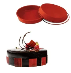 Silikomart Siliconen Bakvorm Rond Ø28x4,7cm + Ring