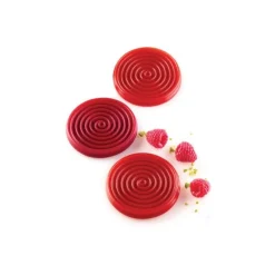Silikomart Siliconen Bakvorm Spiraal (6x) Ø7cm