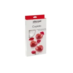 Silikomart Siliconen Bakvorm Hart (15x) 4,5cm + cutter