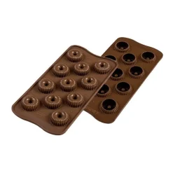 Silikomart Siliconen Bonbonvorm Torus (11x) Ø3cm