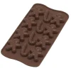 Silikomart Siliconen Bonbonvorm Gingerbread (15x) 4,3x3,5cm