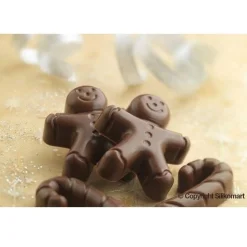 Silikomart Siliconen Bonbonvorm Gingerbread (15x) 4,3x3,5cm