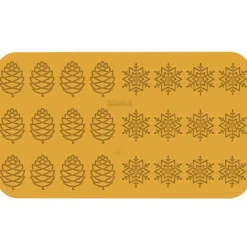 Silikomart Siliconen Mat Inverno (24x) 6,7x4,7cm