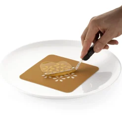 Silikomart Siliconen Stencil Sakura Ø10x0,1cm Set/2