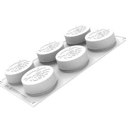 Silikomart Siliconen Vorm Valentijn (6) Ø7x3cm**