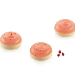 Silikomart Siliconen Vorm Donut XS (18) Ø3,4x1,6cm**