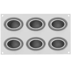 Silikomart Siliconen Vorm Nebula (6) Ø7,5x5,2x4,7cm