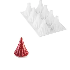 Silikomart Siliconen Vorm Astro (8) Ø67x79,5mm