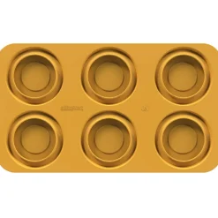 Silikomart Siliconen Vorm Piatto (6x) Ø11,5x1,5cm**