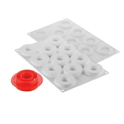 Silikomart Siliconen Vorm Kit Loop (11) Ø60/31x13mm