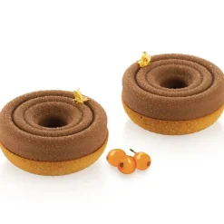 Silikomart Siliconenvorm & Taartring Set Tornado Ø8cm**