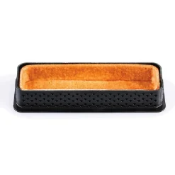 Silikomart Taartring Exoglass Geperforeerd 12x3,5cm Set/6