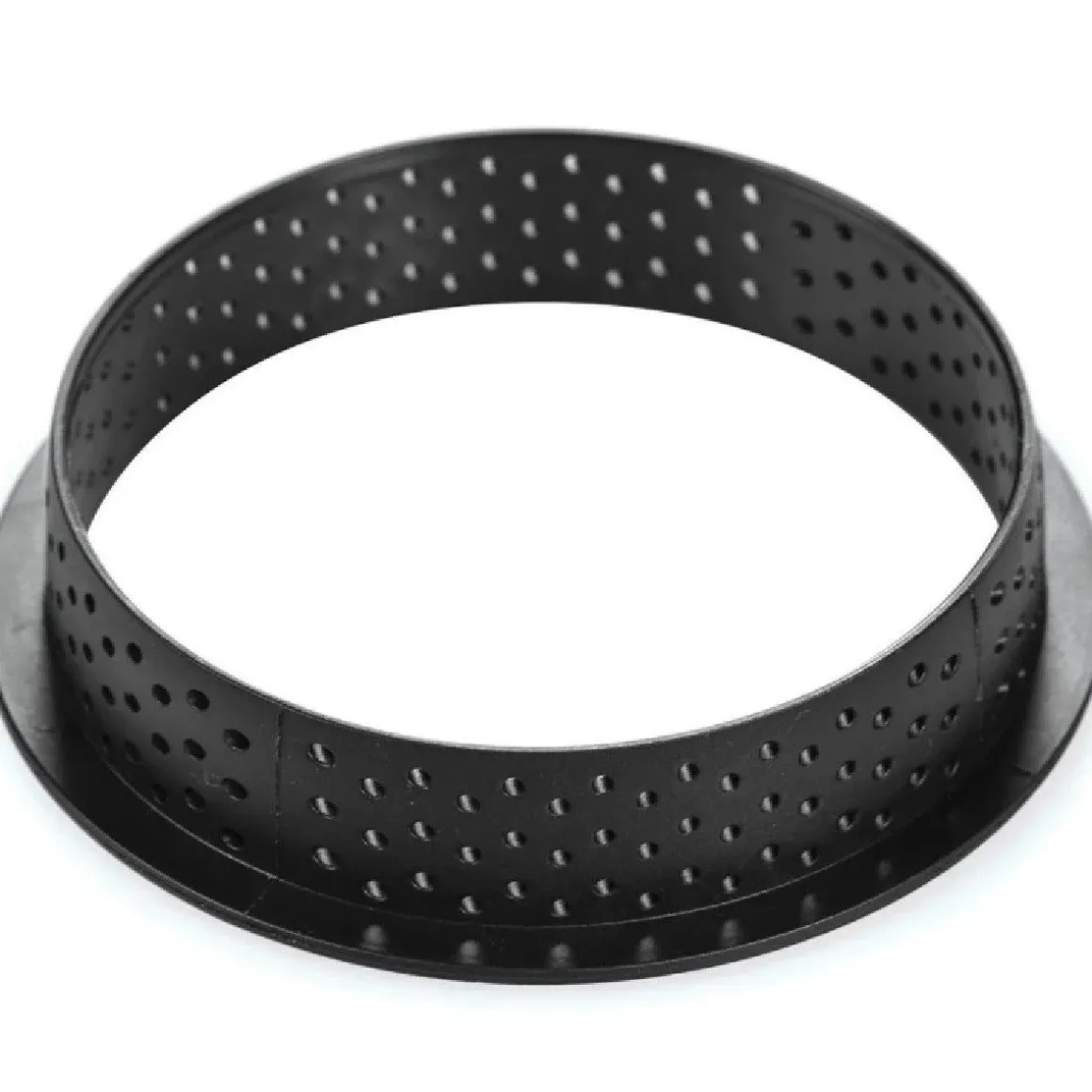 Silikomart Taartring Exoglass Geperforeerd Ø7x2cm set/8