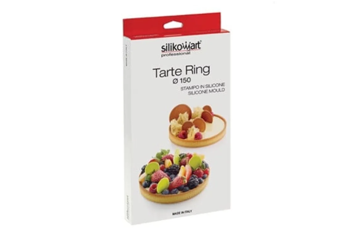 Silikormart Taartring Exoglass Geperforeerd Ø15x2cm set/2