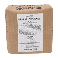 Slaege Volkoren Tarwemeel 1kg (van Rode Wintertarwe)