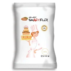 SmartFlex Fondant Wit Velvet Amandel 250g