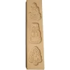 Speculaasplank Kerst (Kaars/Sneeuwpop/Kerstboom) (3x) 8x7cm.