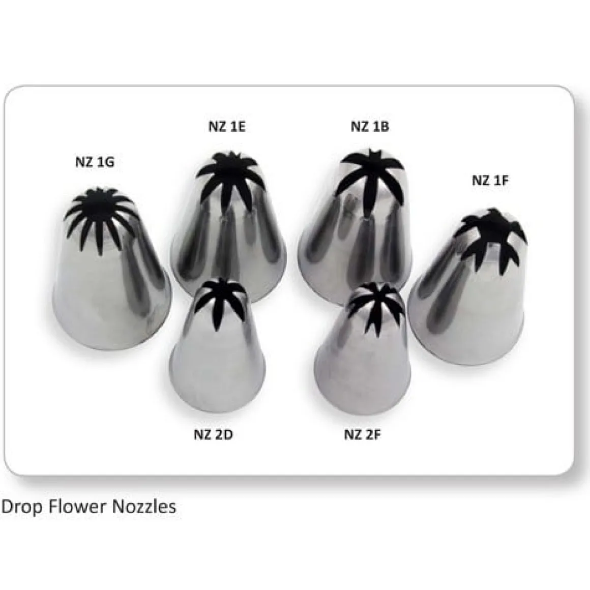 Spuitmondje JEM, drop flower nozzles Ø17mm