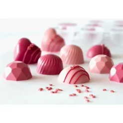 Städter Bonbonvorm Rond Geribbeld (21) Ø28mm