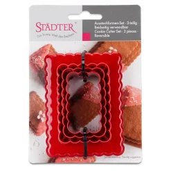 Städter Uitsteekvormen Rechthoek Set/3