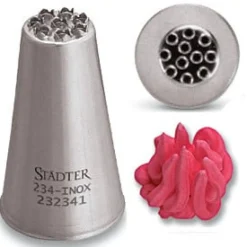 Städter Vogelnest/gras spuitmondje RVS 15mm.