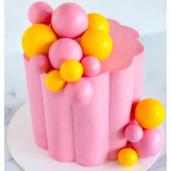 Sweet Stamp Flawless Botercreme Plaat Scallop Ø15cm Set/2