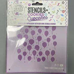 Sweet Stamp Mini Stencil Ballonnen