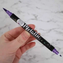 Sweet Stamp Stift Eetbare Inkt Dubbelzijdig Metallic Paars