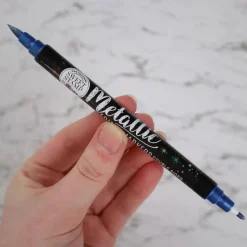 Sweet Stamp Stift Eetbare Inkt Dubbelzijdig Metallic Blauw