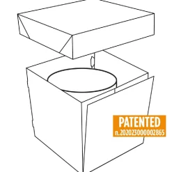 Taartdoos 26,5x26,5x25cm