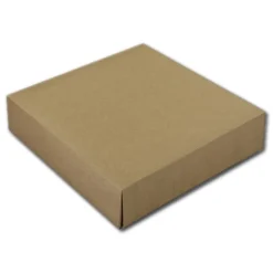Taartdoos 21x21x5cm. Kraft 3st