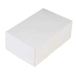 Taartdoos 21x14x8cm. Wit 3st