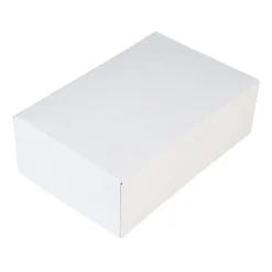 Taartdoos 24x16x8cm. Wit 50st