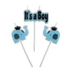 Taartkaarsjes Geboorte It's a Boy**