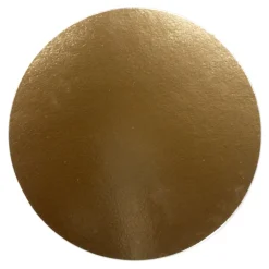 Taartkarton Goud/Wit Ø40cm per stuk