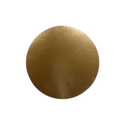 Taartkarton Goud/Wit Ø20cm per stuk