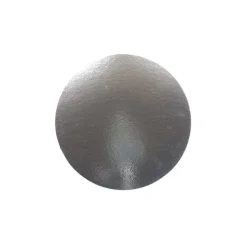 Taartkarton Zilver/Wit Ø18cm per stuk