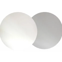 Taartonderzetter Wit / Zilver Ø28cm 100st.
