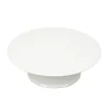 Taartplateau Melamine Draaibaar Wit Ø32x10cm