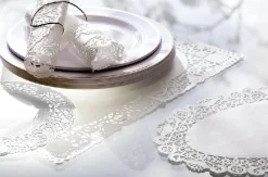 Taartrand Ø10cm Wit 250 stuks