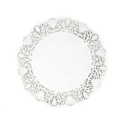 Taartrand Ø18cm Wit 250 stuks**