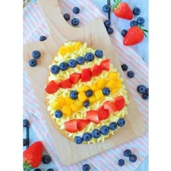 Taartring RVS Eivorm 21x16x5cm