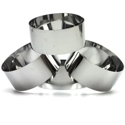 Taartring Ø7,5x4,5cm (set/4)