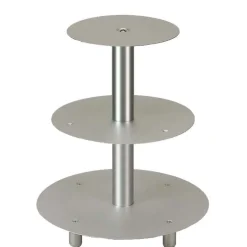 Taartstandaard Aluminium New York 3 etages