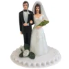 Taarttopper Bruidspaar Kunststof 13cm