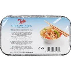 Tala Aluminium Bakvorm met Deksel 20x11x5,5cm Set/10